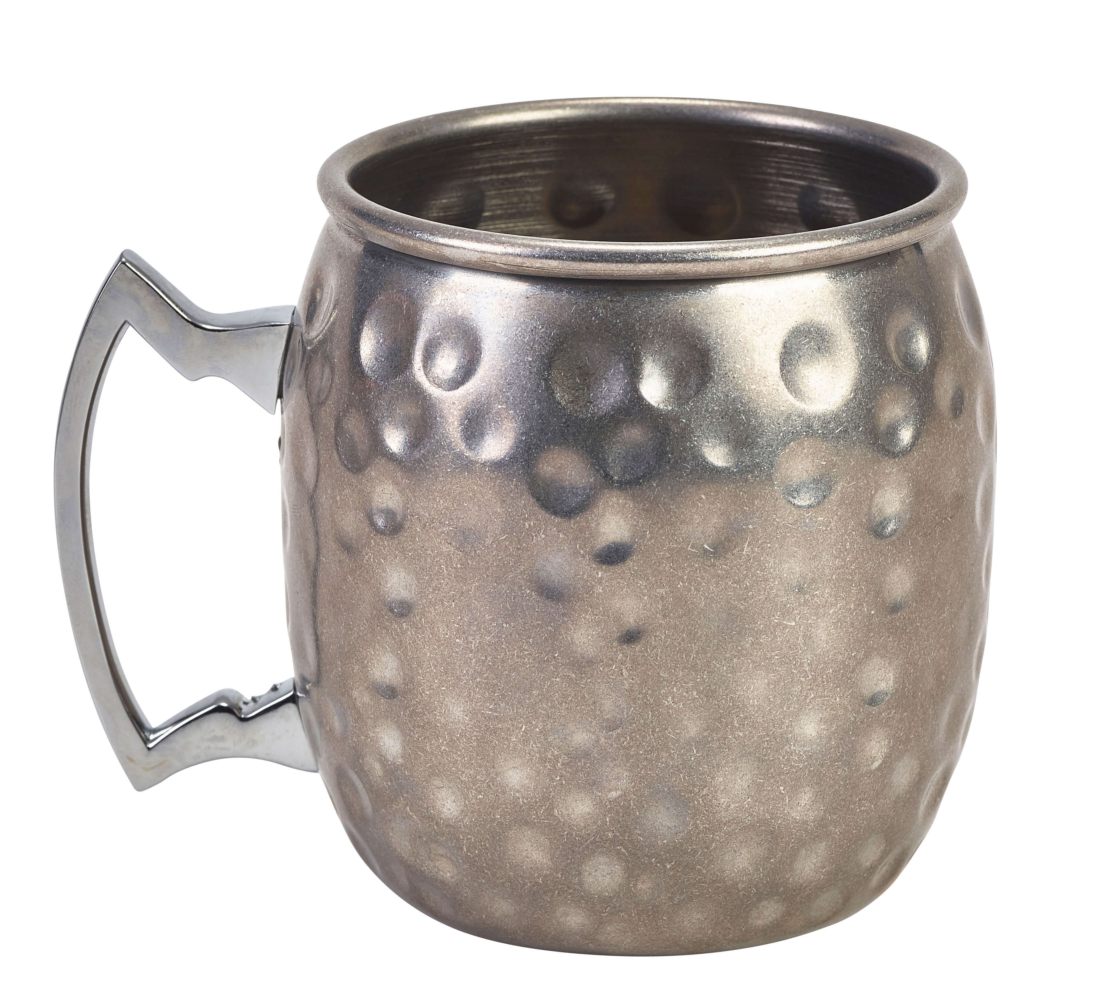 Moscow Mule Gobelet, Vintage acier inoxydable martelé - 400ml