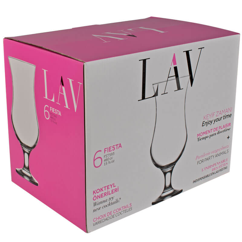 Verre à cocktail Fiesta, LAV - 460ml (6 pcs)