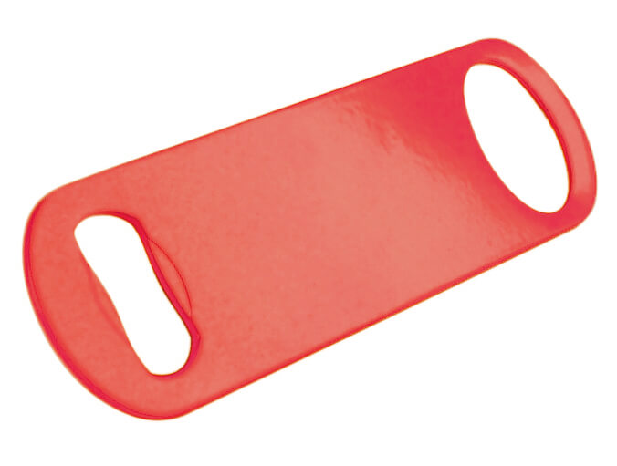 Ouvre-bouteille/décapsuleur - speed opener, rouge