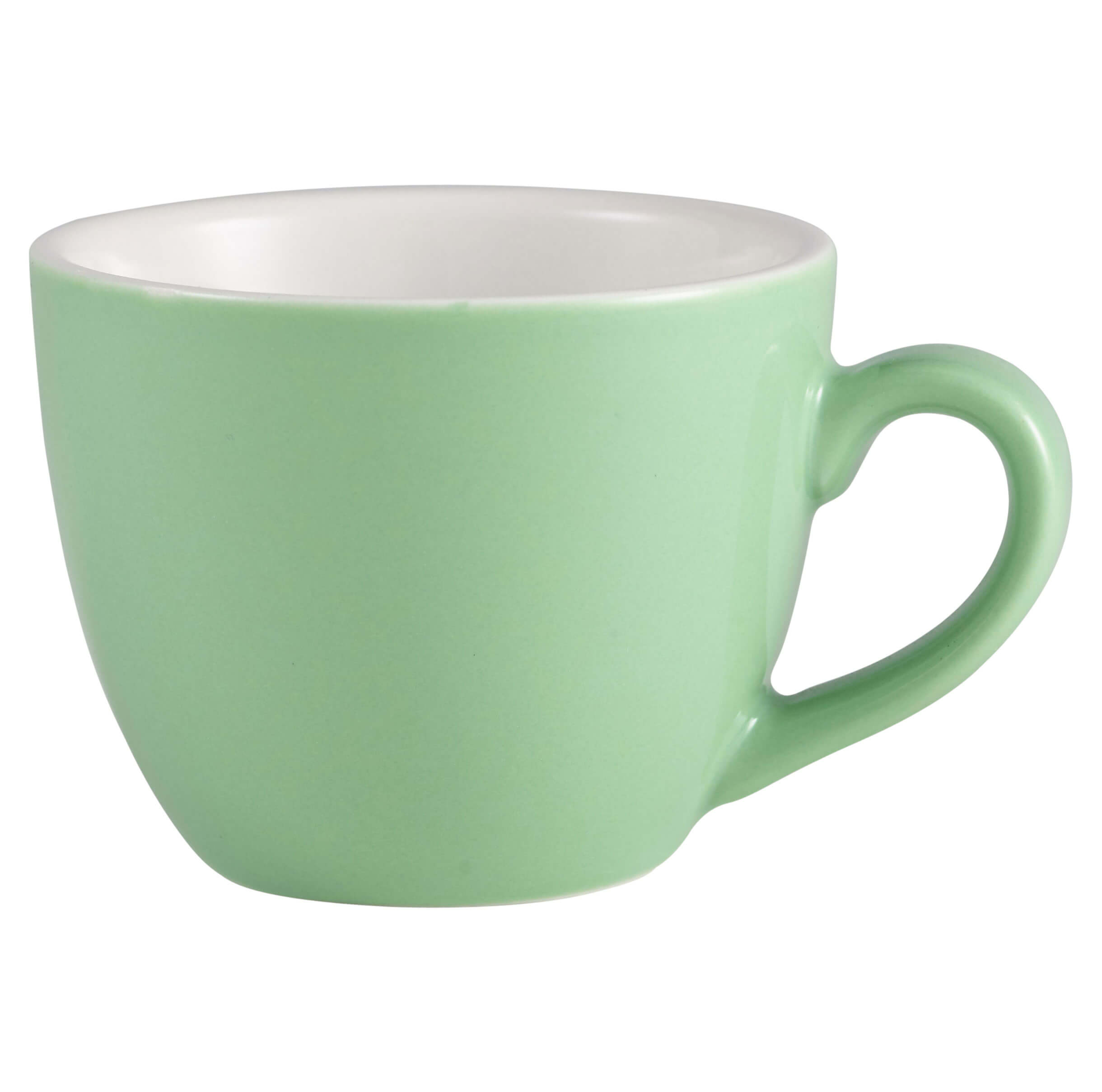 Tasse à espresso Bowl vert - 90ml (6 pcs)