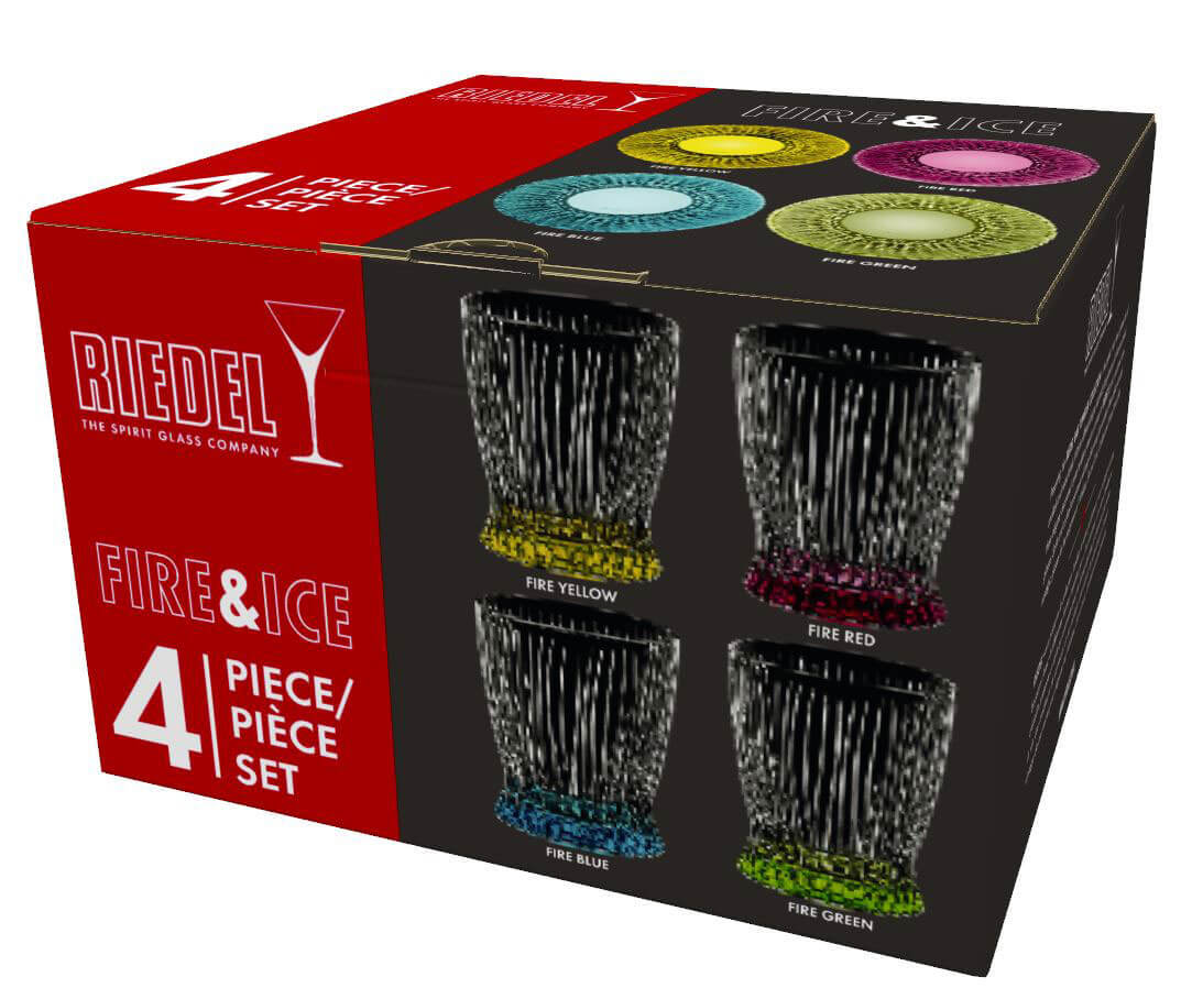 Whisky Tumbler Set Fire & Ice, Riedel - 295ml (4 pcs.)