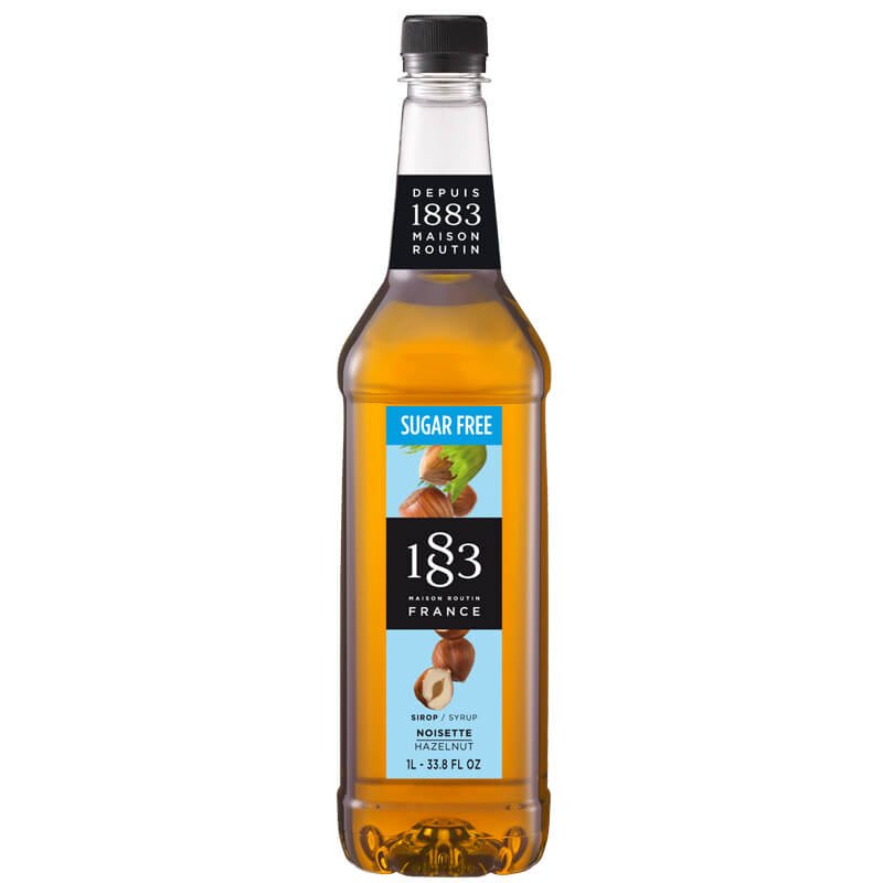 Noisette sans sucre - Maison Routin 1883 Sirop (1,0l) PET