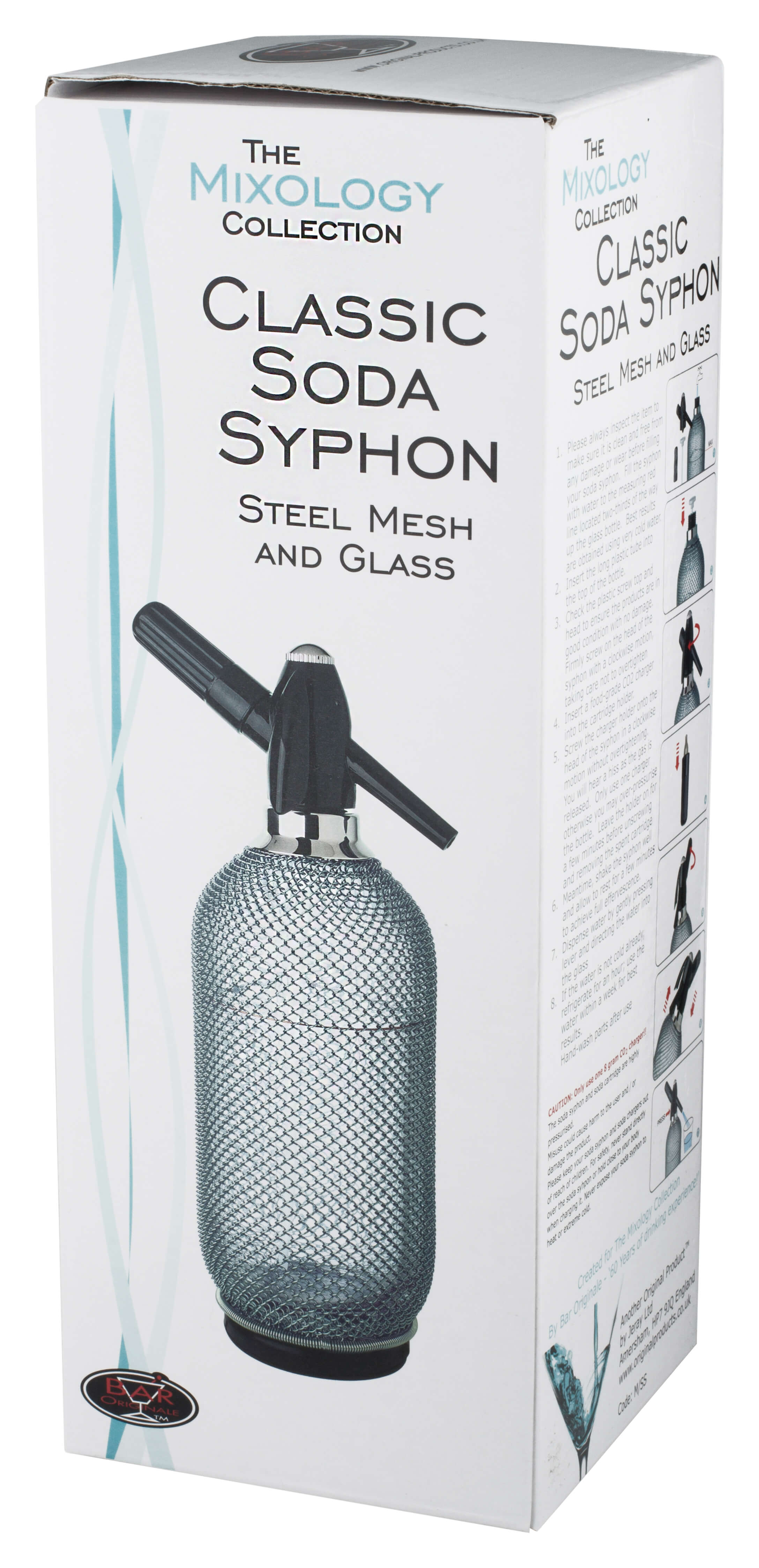 Siphon à eau gazeuse classique - 1,0l