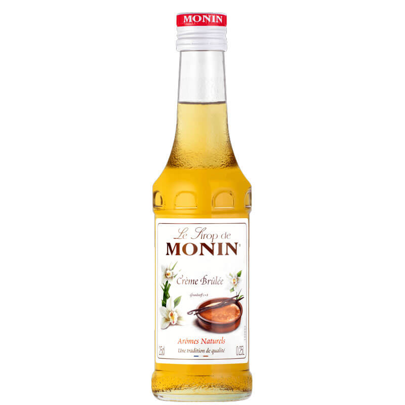 Crème Brûlée - Sirop Monin petite bouteille (0,25l)