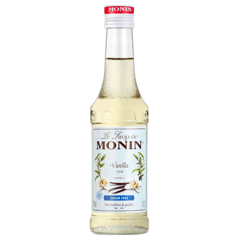 Vanille allégée en sucre (light) - Sirop Monin petite bouteille (0,25l)