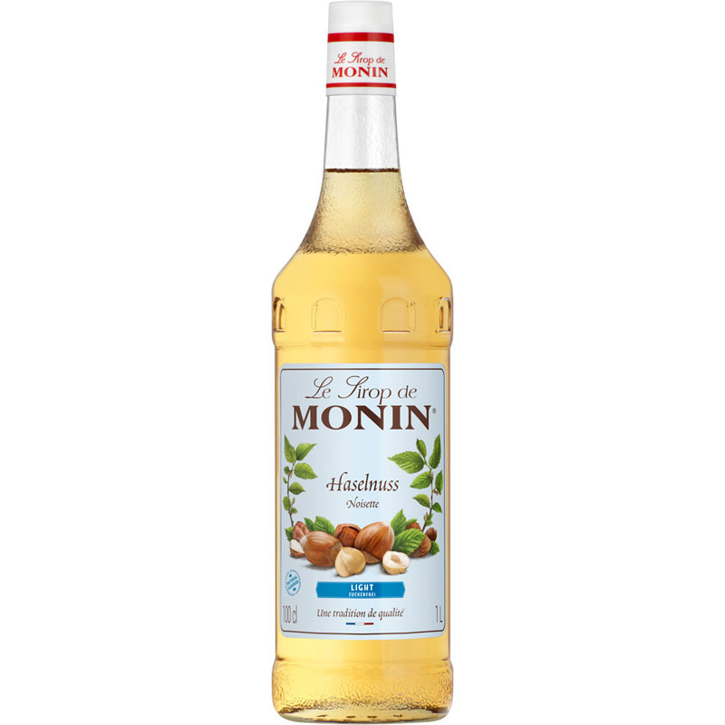 Noisette à teneur réduite en sucre (light) - Sirop Monin (1,0l)