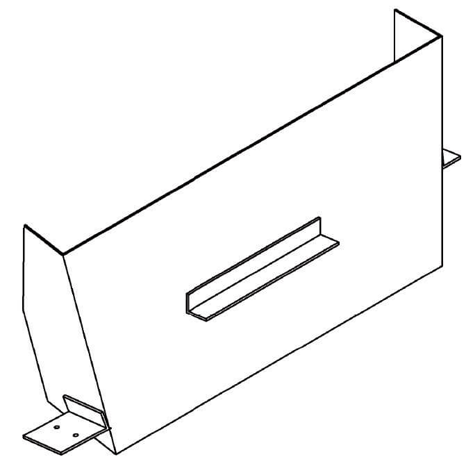 Déflecteur de glace Hoshizaki IM-130/IM-240 ANE