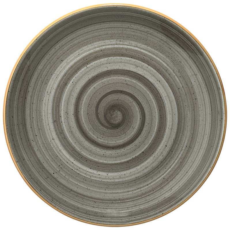 Bonna Aura Space Assiette Gourmet plate 30cm grise - 6 pièces