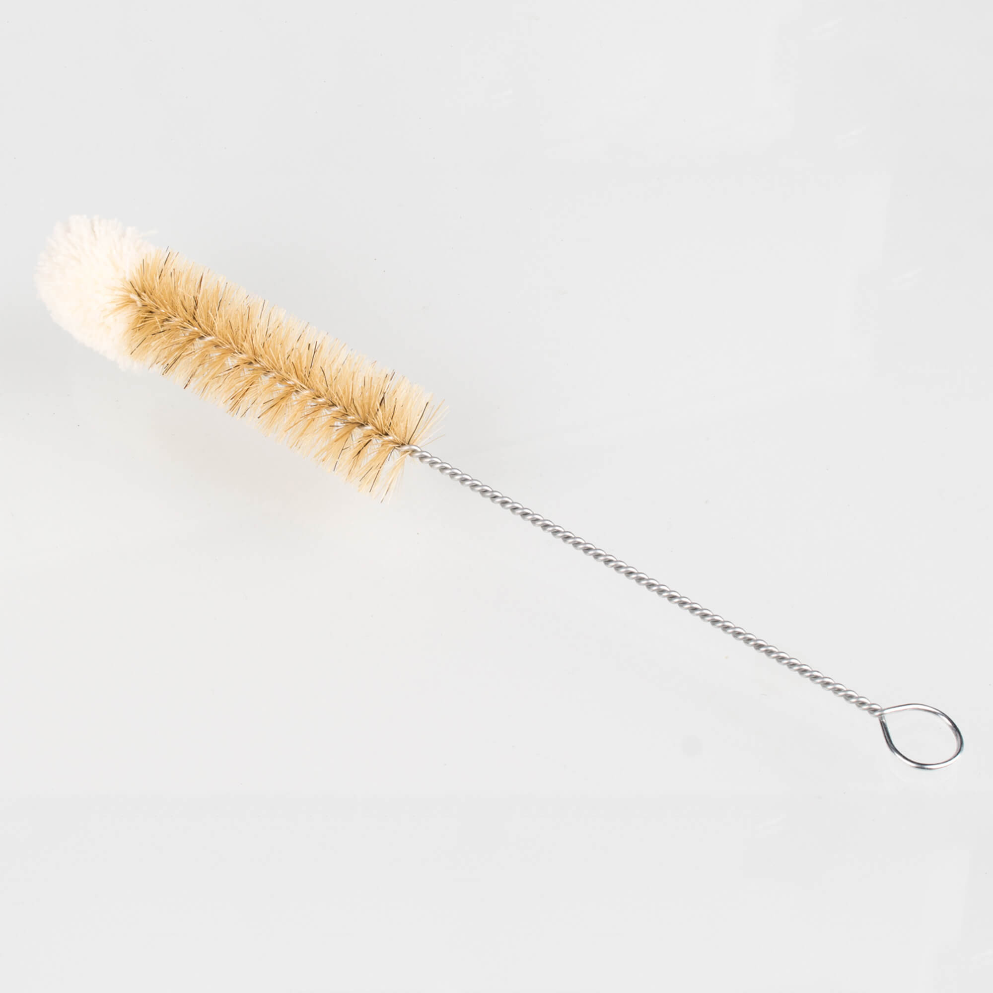 Brosse à bouteilles avec tête en laine - 26cm