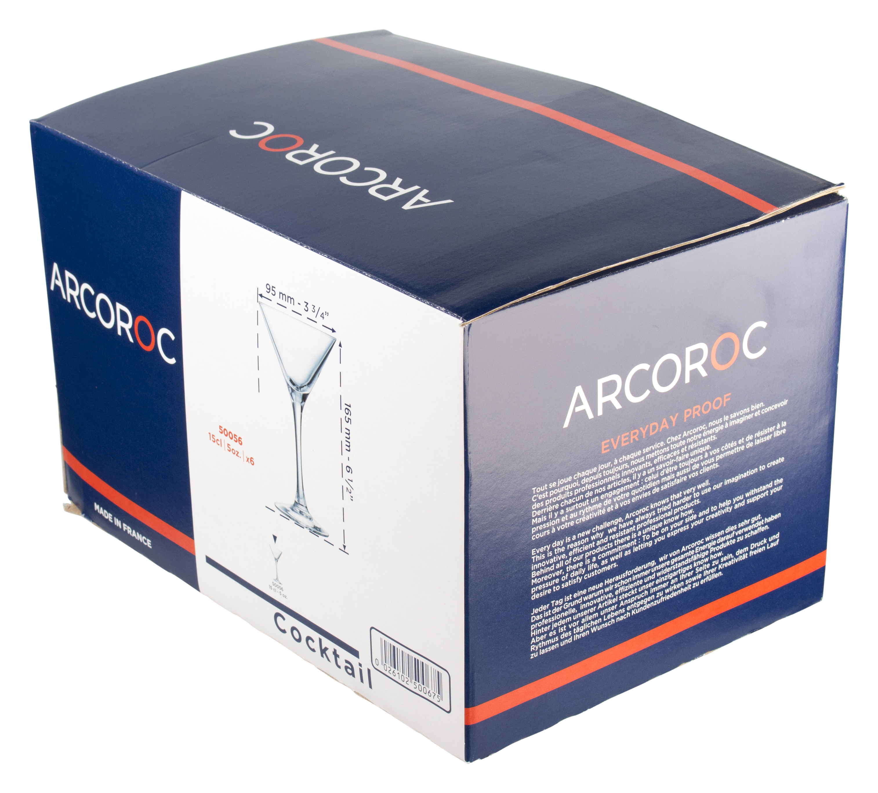 Coupe à cocktail Signature, Arcoroc - 150ml (6 pcs)