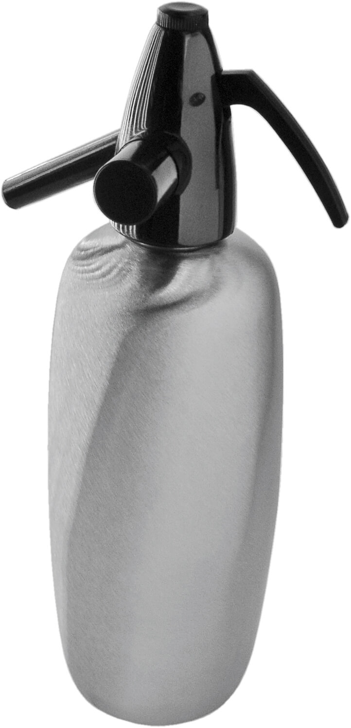 Liss Soda Siphon à eau gazeuse - inox, plastique (1,0l)