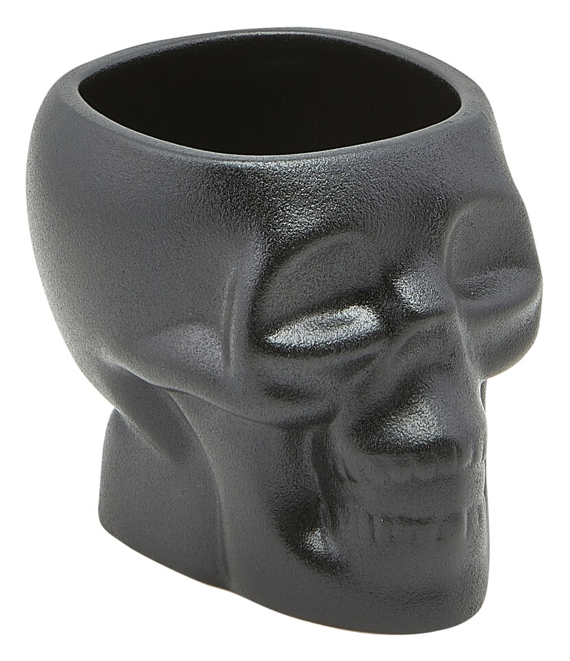 Gobelet Tiki Skull, noir - 400ml