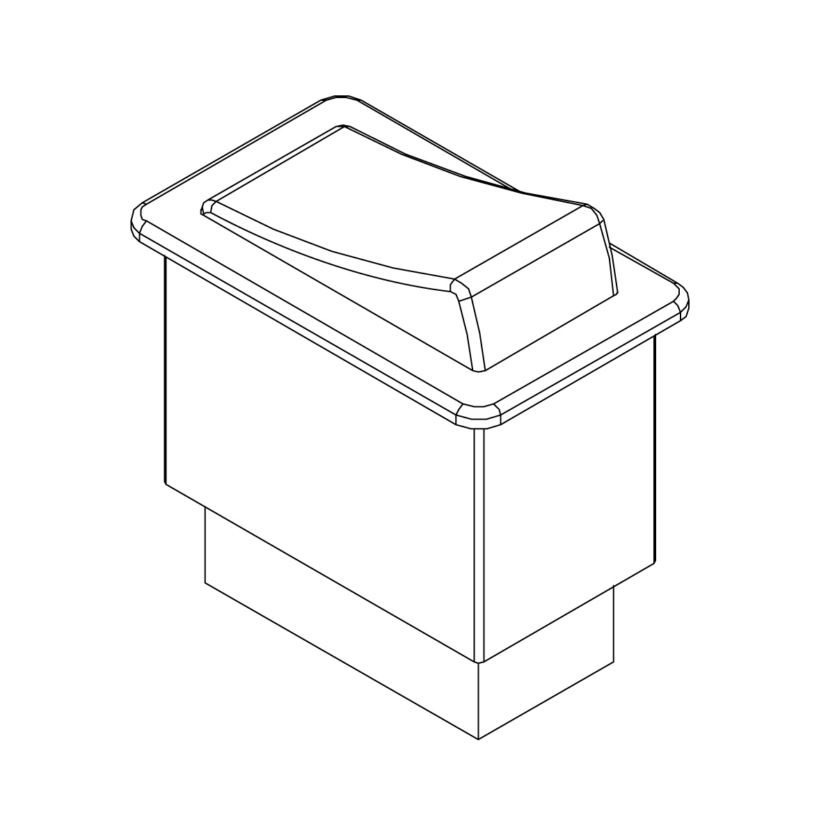 Interrupteur à trois positions HMD 250 Switch, Speed 990043100