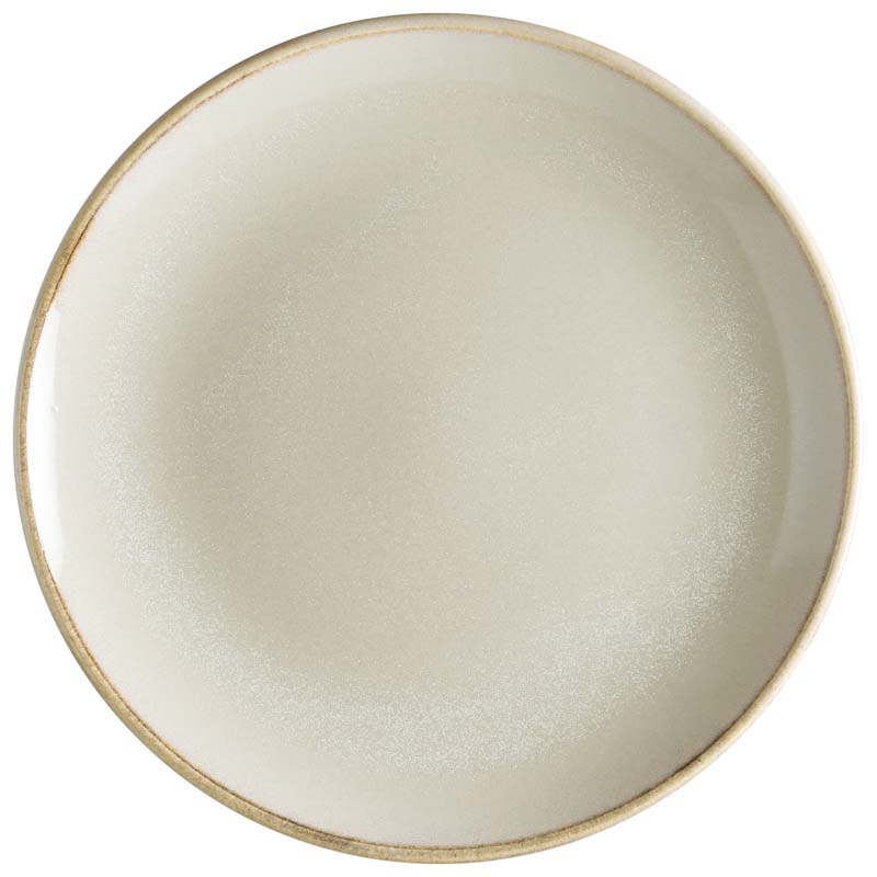 Bonna Sand Gourmet Assiette plate 25cm beige - 12 pièces