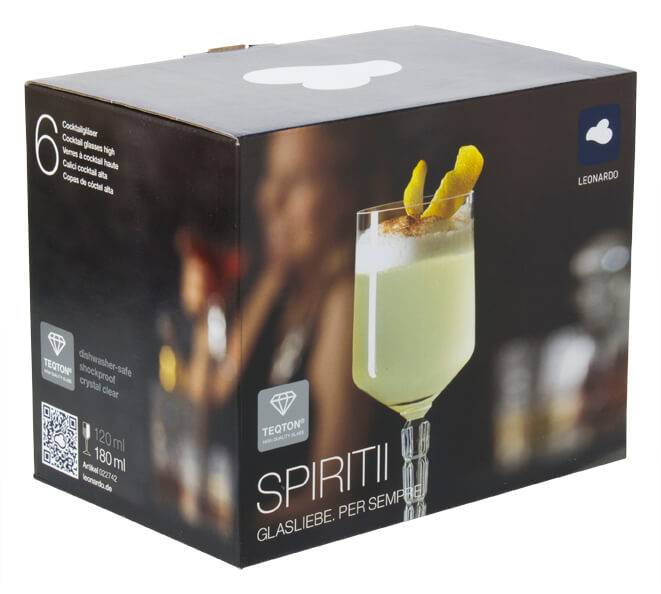 Verre Sour Spiritii, Leonardo - 180ml (6 pcs)