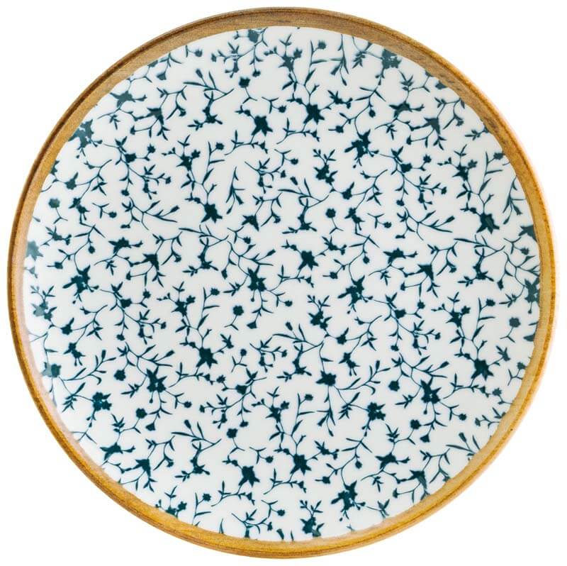 Bonna Calif Gourmet Assiette plate 30cm bleu - 6 pièces