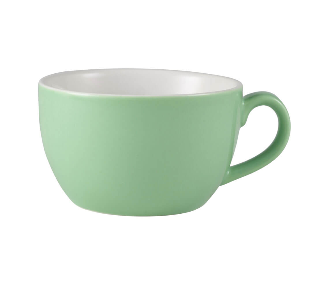 Tasse à cappuccino verte - 175ml (6 pcs)