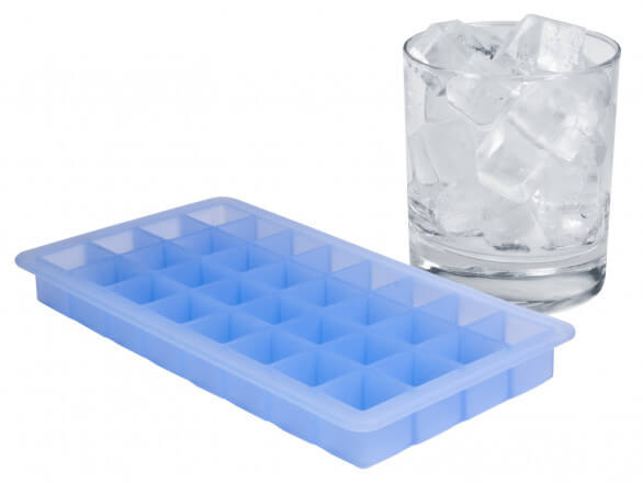 Moule à glaçons, cubes - silicone platine (2cm)