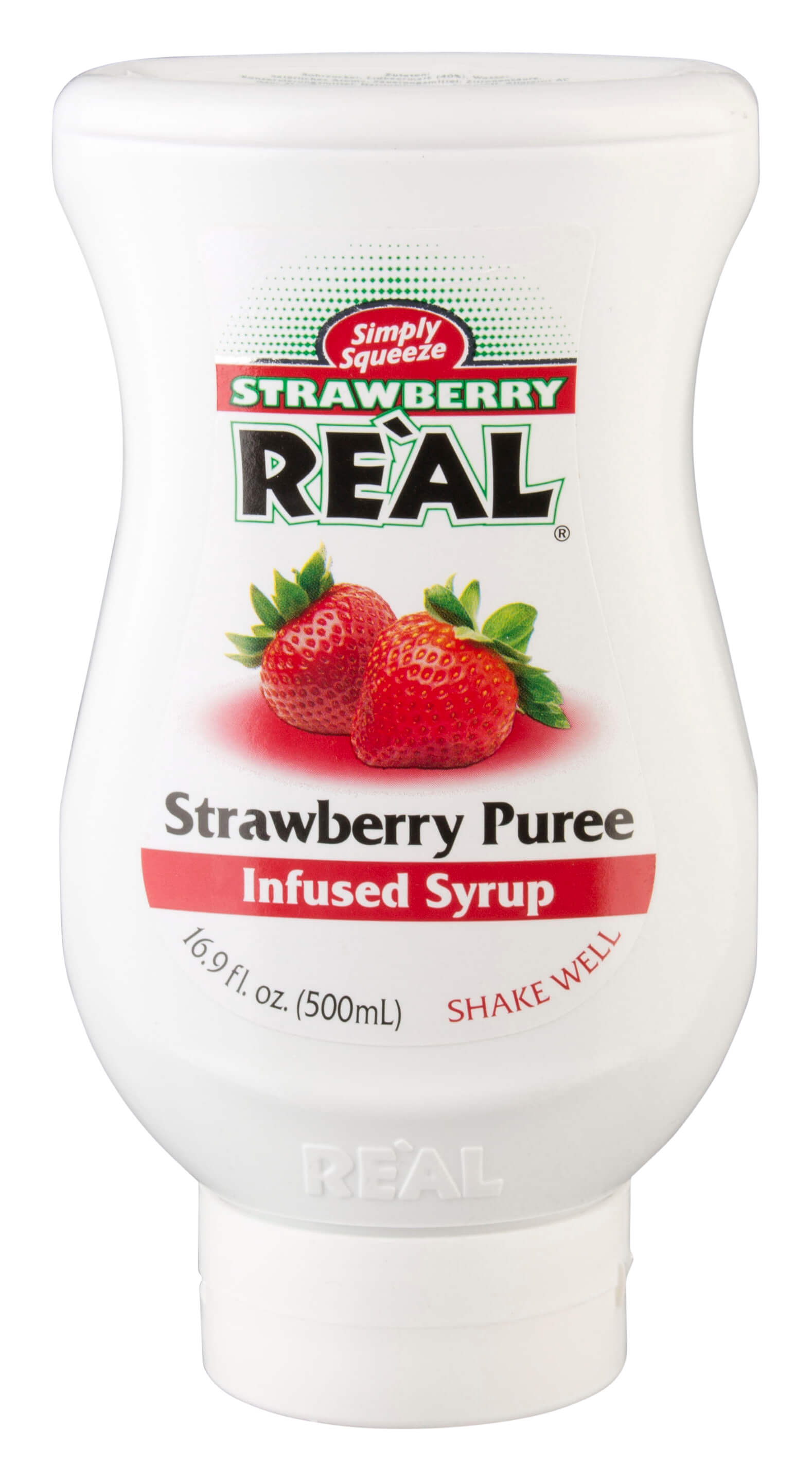 Strawberry Real - Sirop de fraise (500ml)