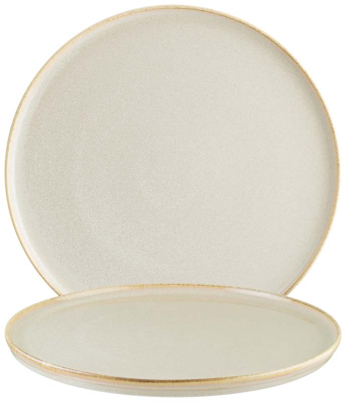 Bonna Sand Assiette plate Hygge 28cm beige - 6 pièces