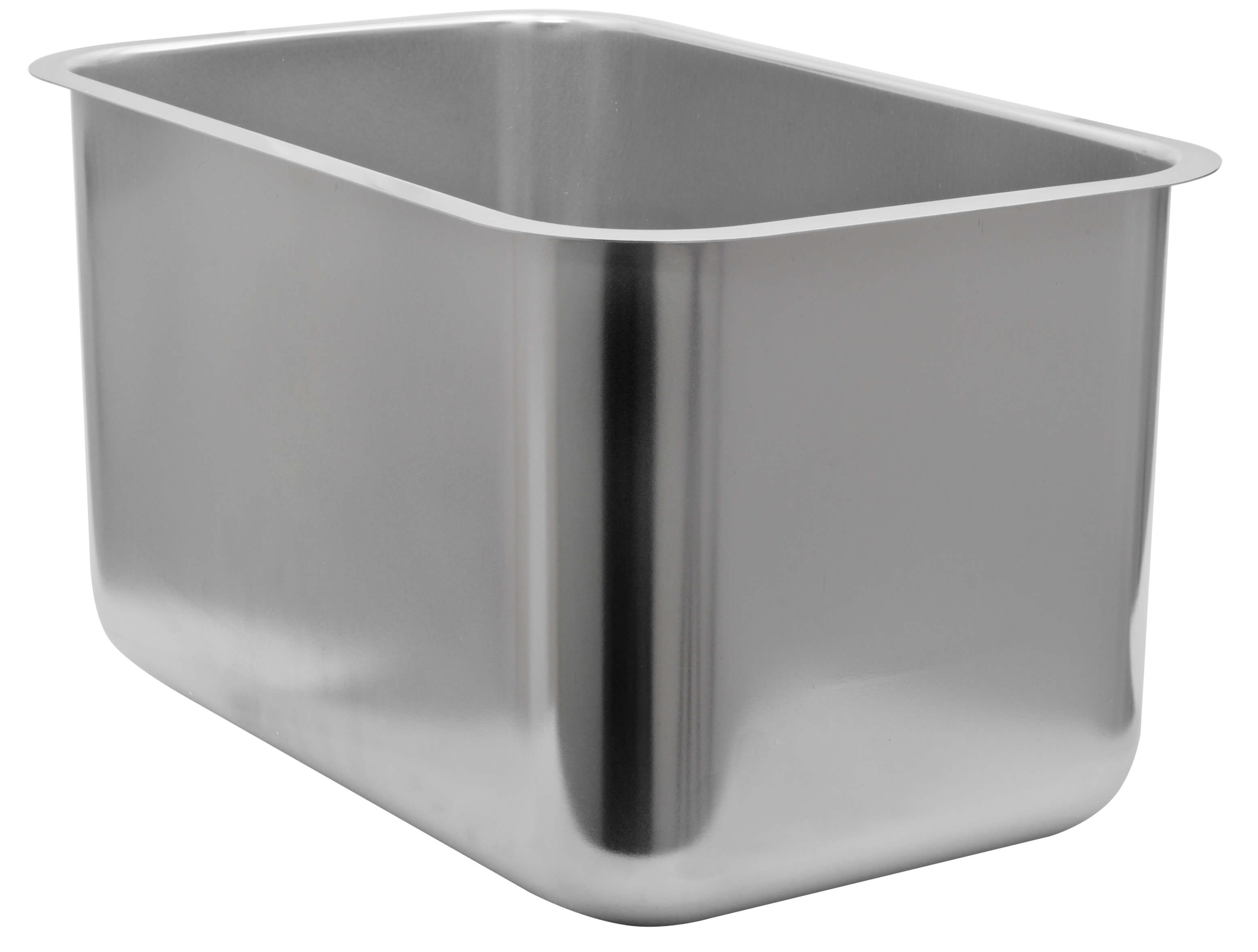 Evier inox 50x30x30cm - 1 1/2