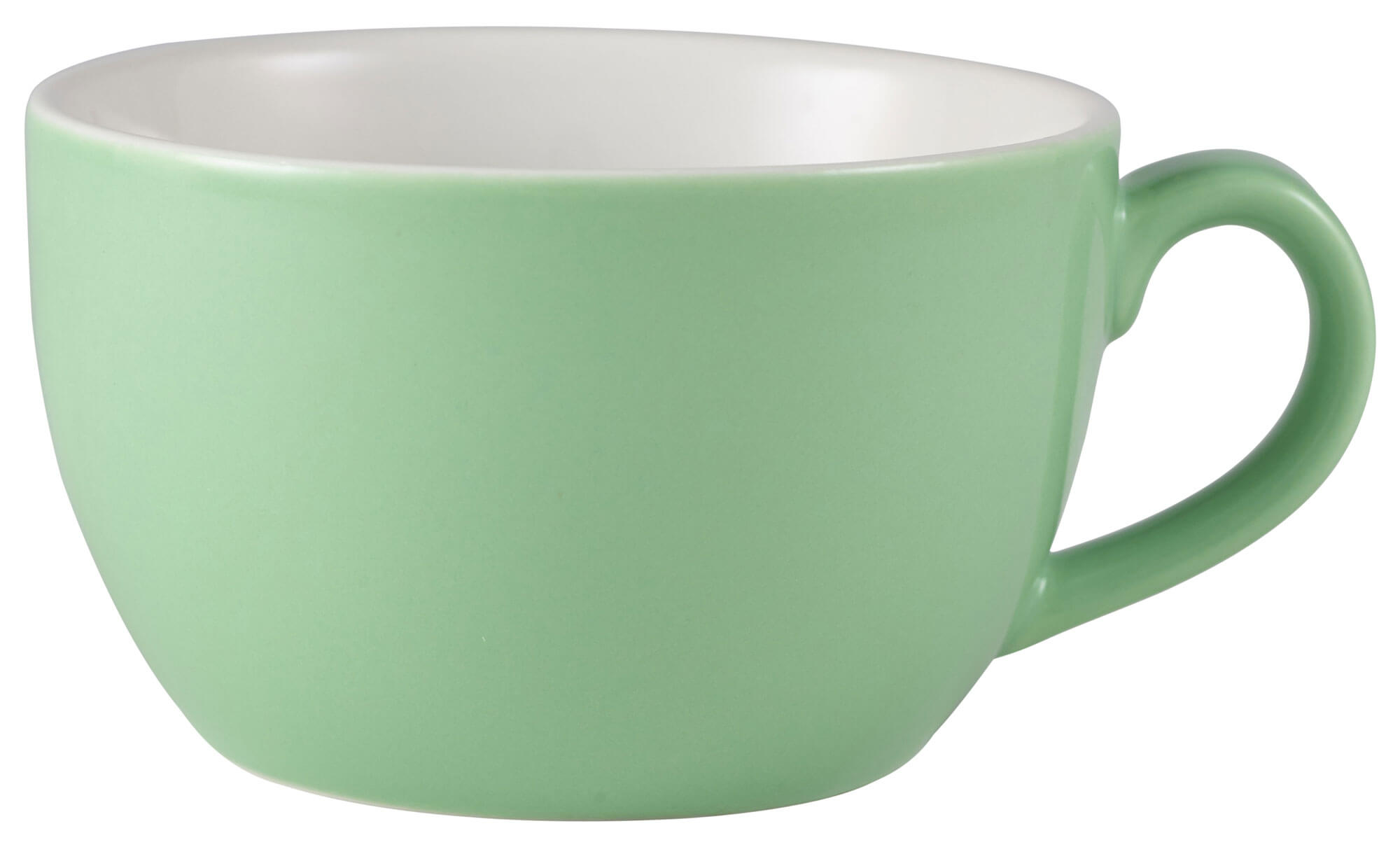 Tasse à cappuccino verte - 250ml (6 pcs)