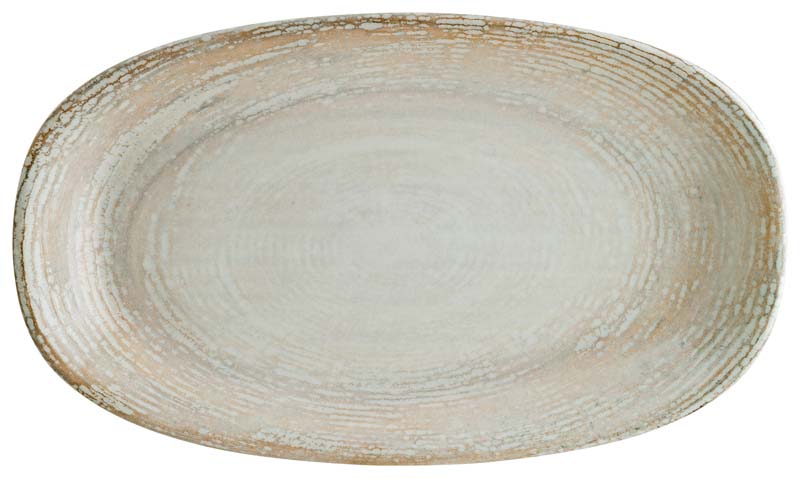 Bonna Patera Gourmet Plateau ovale 24x14cm beige - 12 pièces