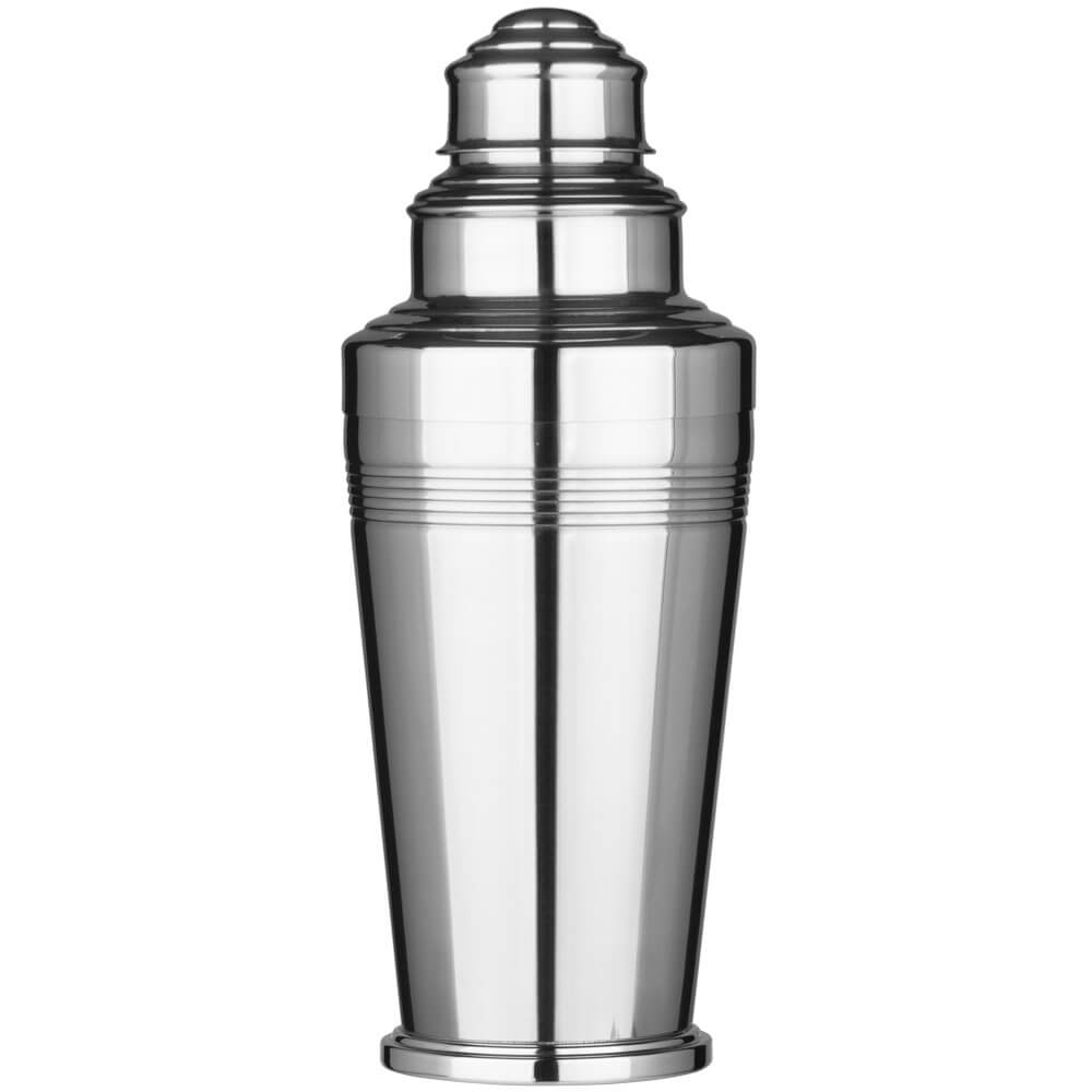 Cocktail Shaker Coley avec pied, acier inoxydable, trois pièces, poli - 500ml