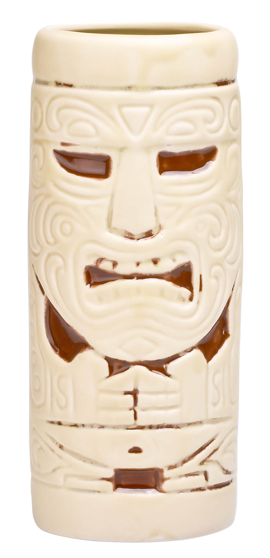 Tiki gobelet Aztec, beige - 490ml