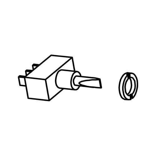 Interrupteur LOW/OFF/HIGH - Santos #33 (33203)