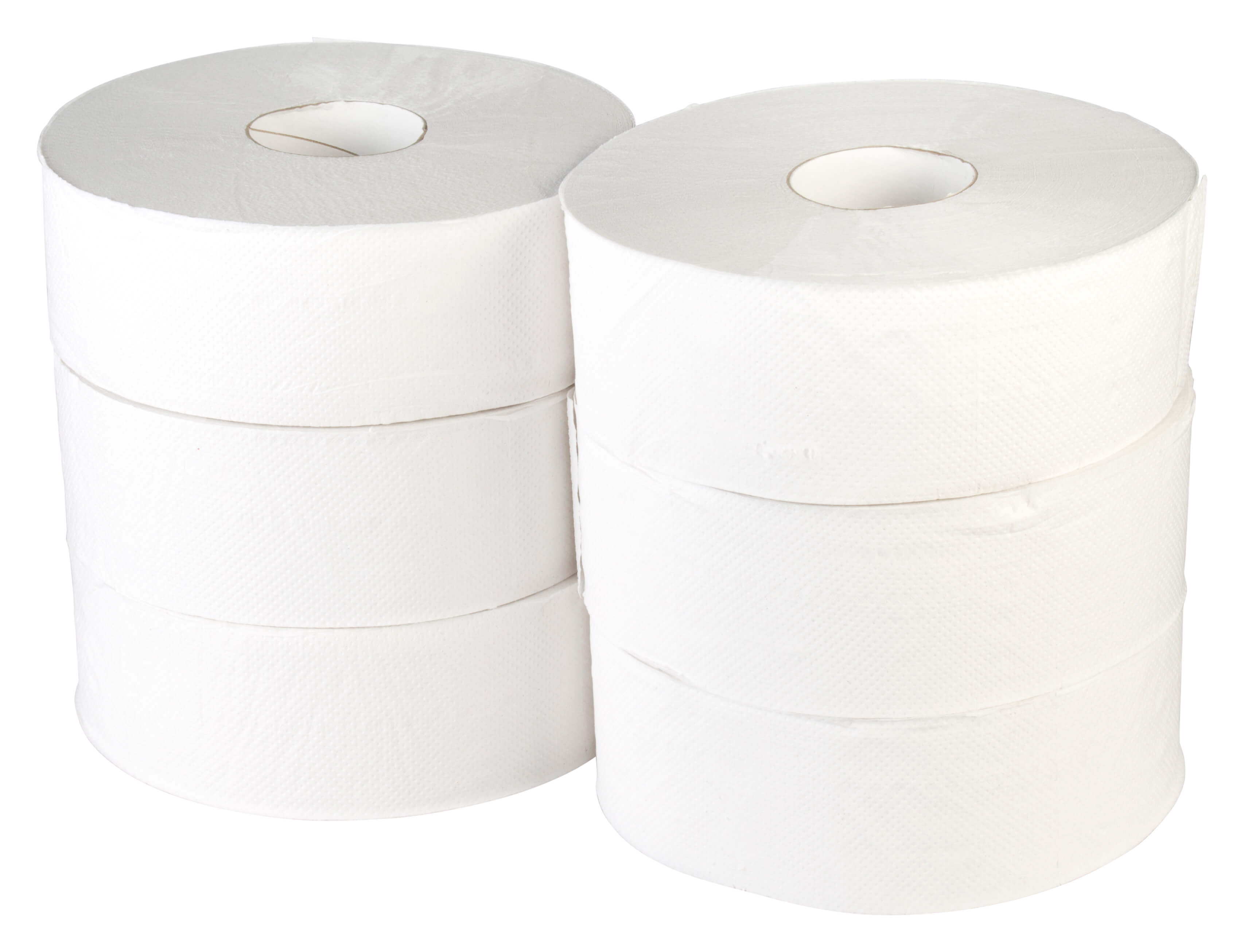 Papier toilette Jumbo 2lg. - blanc (6 pcs.)