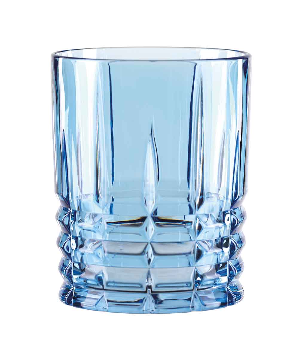 Verre à whisky Highland Straight aqua, Nachtmann - 345ml (1 pce + emballage déco)