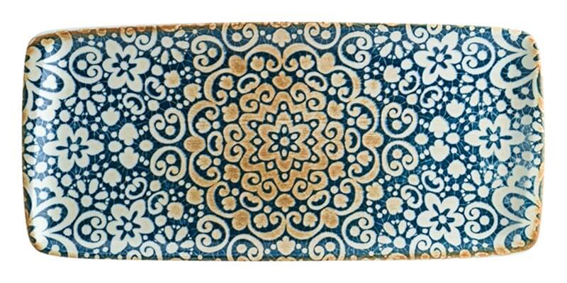 Bonna Alhambra Moove Plateau 34x16cm bleu - 12 pièces