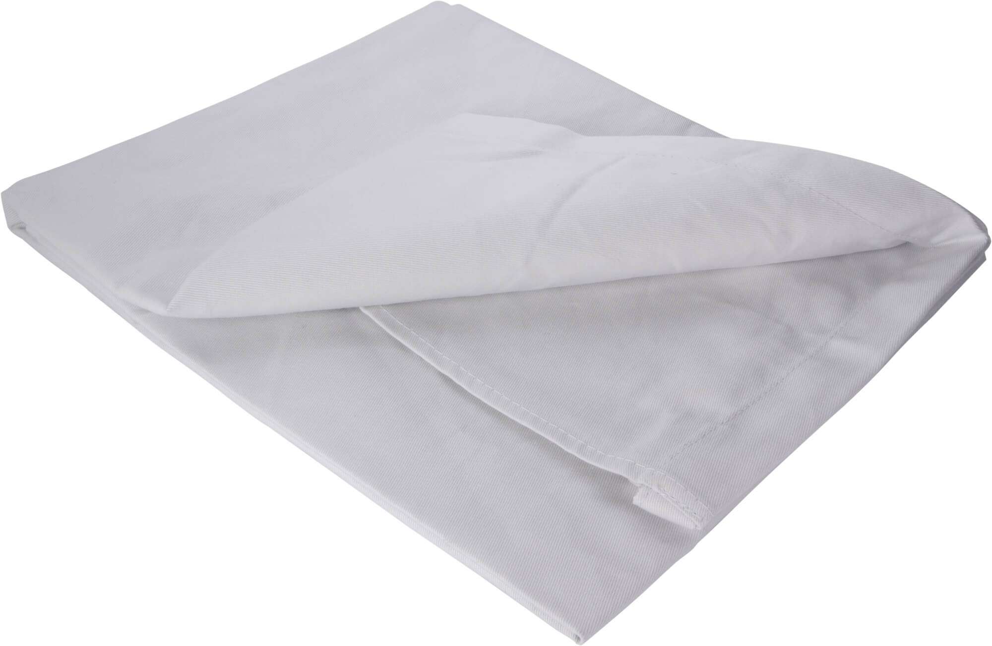 Tablier de bistrot blanc, long