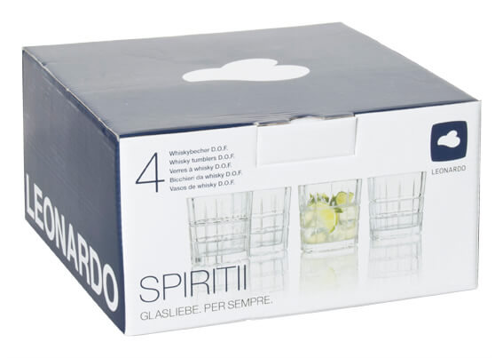 Verre D.O.F. Spiritii, Leonardo - 360ml (4 pcs)