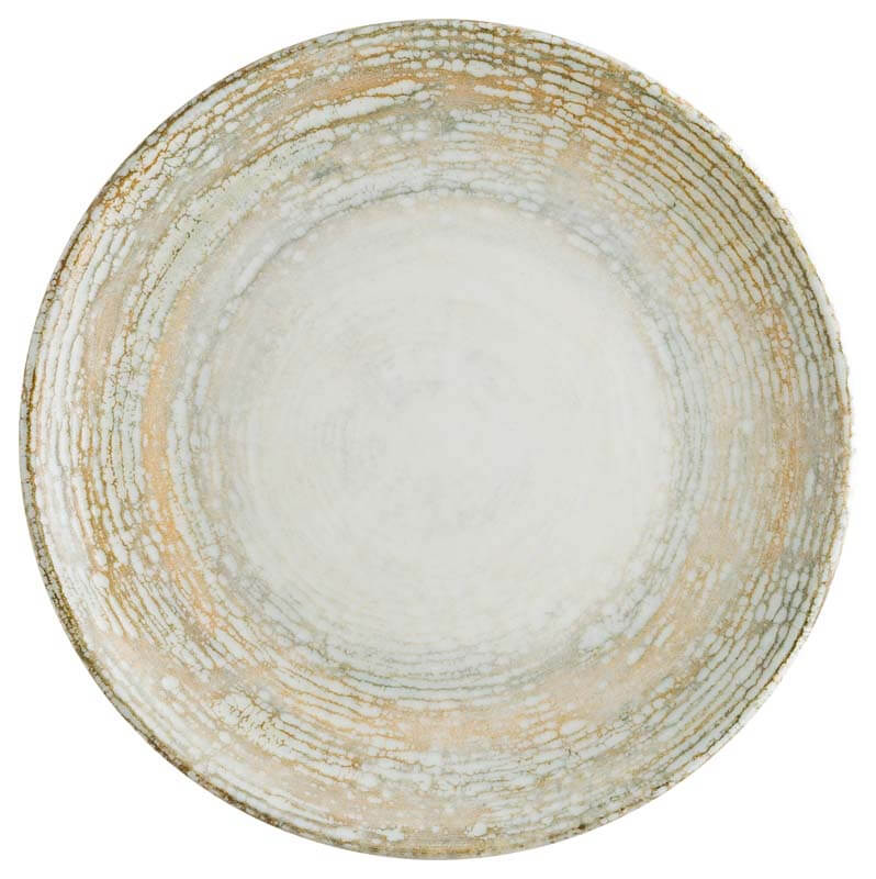 Bonna Patera Gourmet Assiette plate 17cm beige - 12 pièces