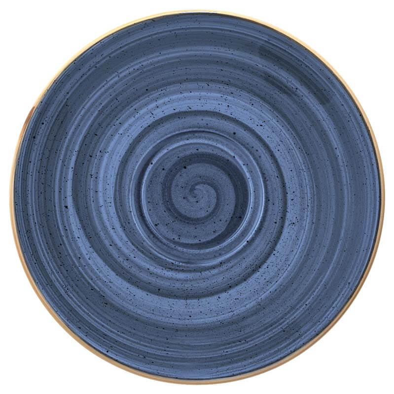 Bonna Aura Dusk Gourmet Soucoupe combinée 16cm bleu - 6 pièces