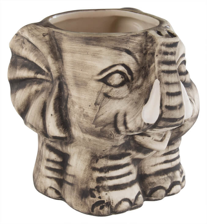 Tiki gobelet "Elephant", matt finish - 350ml