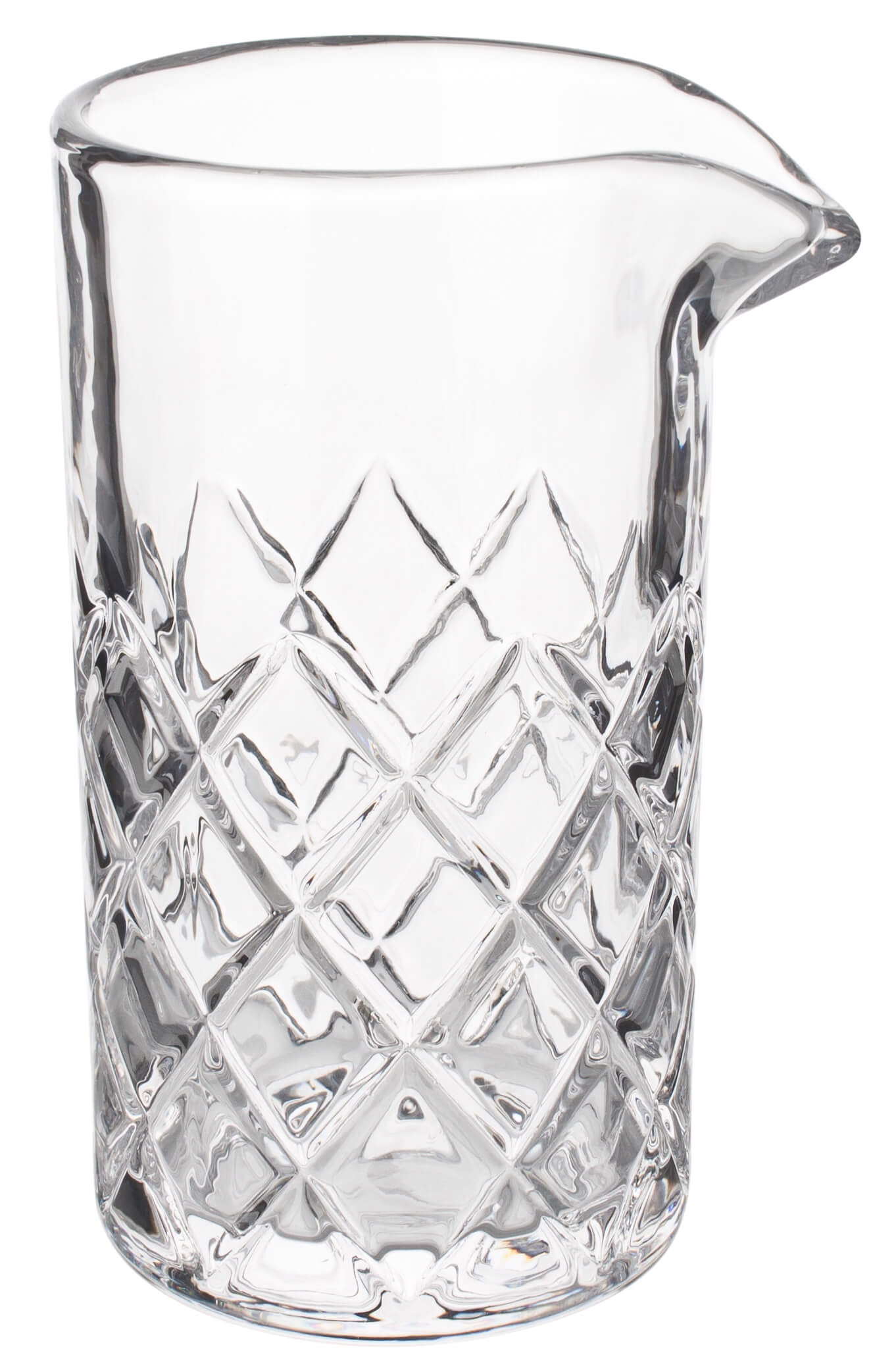 Verre à mélange tall diamanté, avec lèvre verseuse, Prime Bar - 770ml