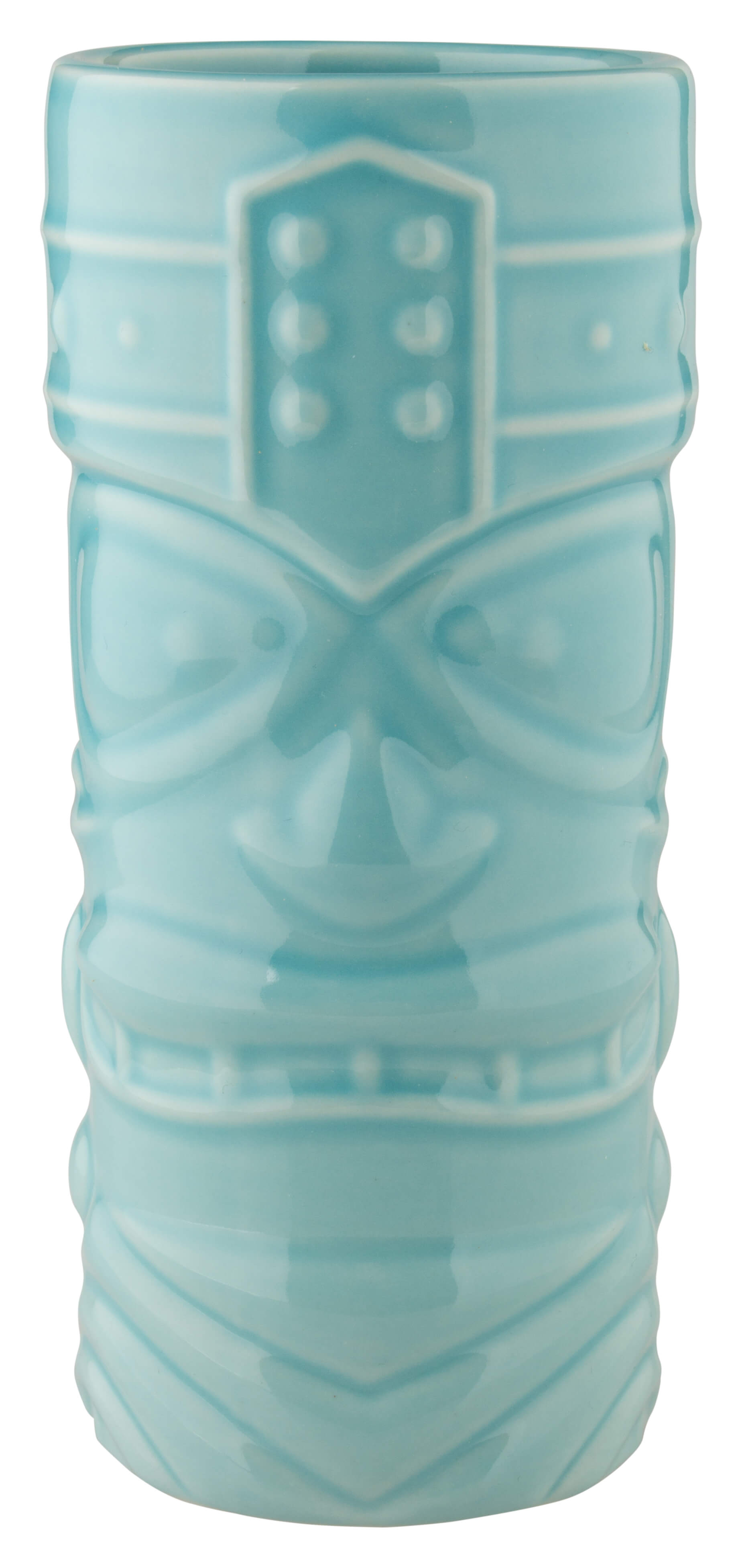 Tiki gobelet Face, bleu - 400ml