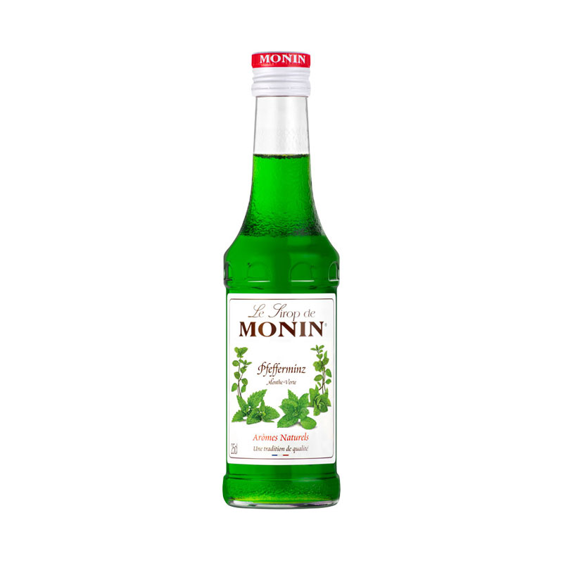 Menthe verte - Monin Sirop petite bouteille (0,25l)