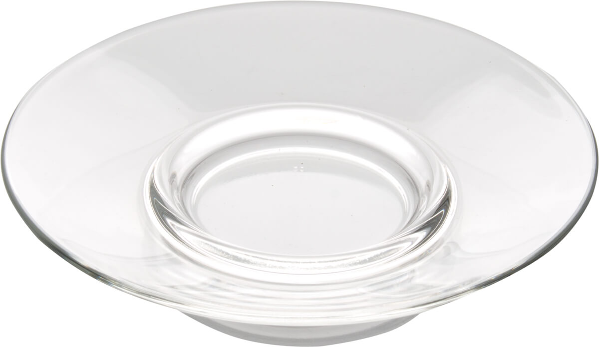 Soucoupe en verre, 14cm - Arcoroc (1 pce)