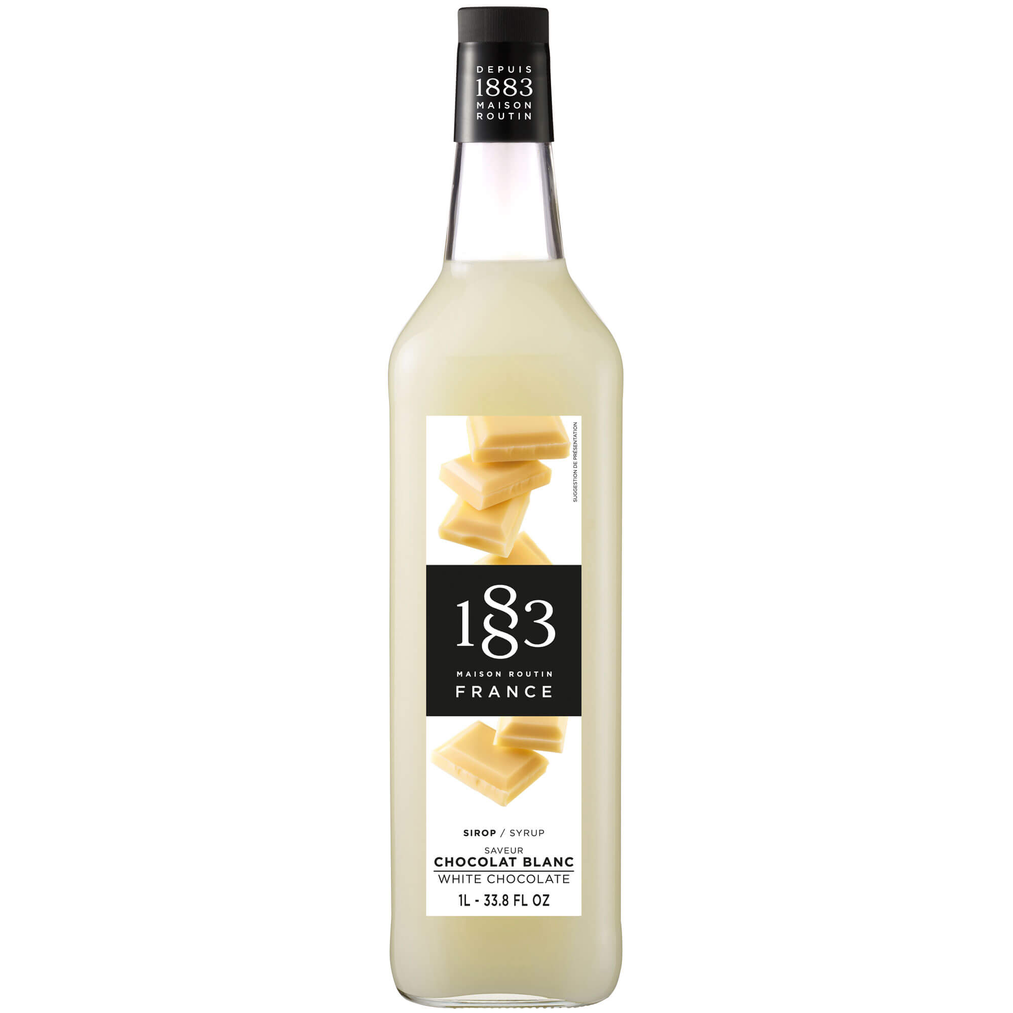 Chocolat blanc - Maison Routin 1883 Sirop (1,0l)