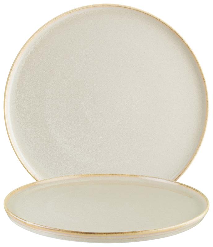 Bonna Sand Assiette plate Hygge 22cm beige - 6 pièces