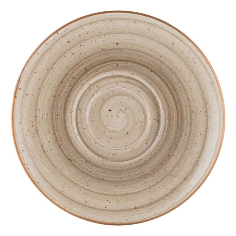 Bonna Aura Terrain Gourmet Soucoupe combinée 19cm beige - 12 pièces