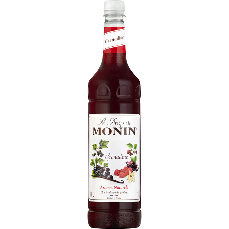 Grenadine - Sirop Monin, bouteille PET (1,0l)