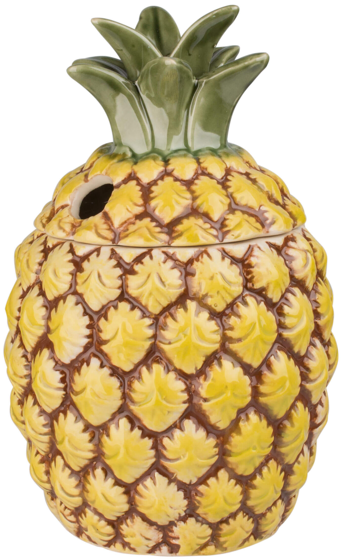 Tiki gobelet ananas avec couvercle, 600ml