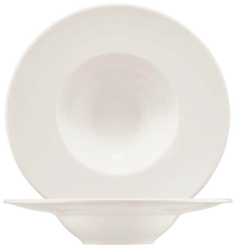 Bonna Banquet Cream Assiette à pâtes 28cm crème - 6 pièces